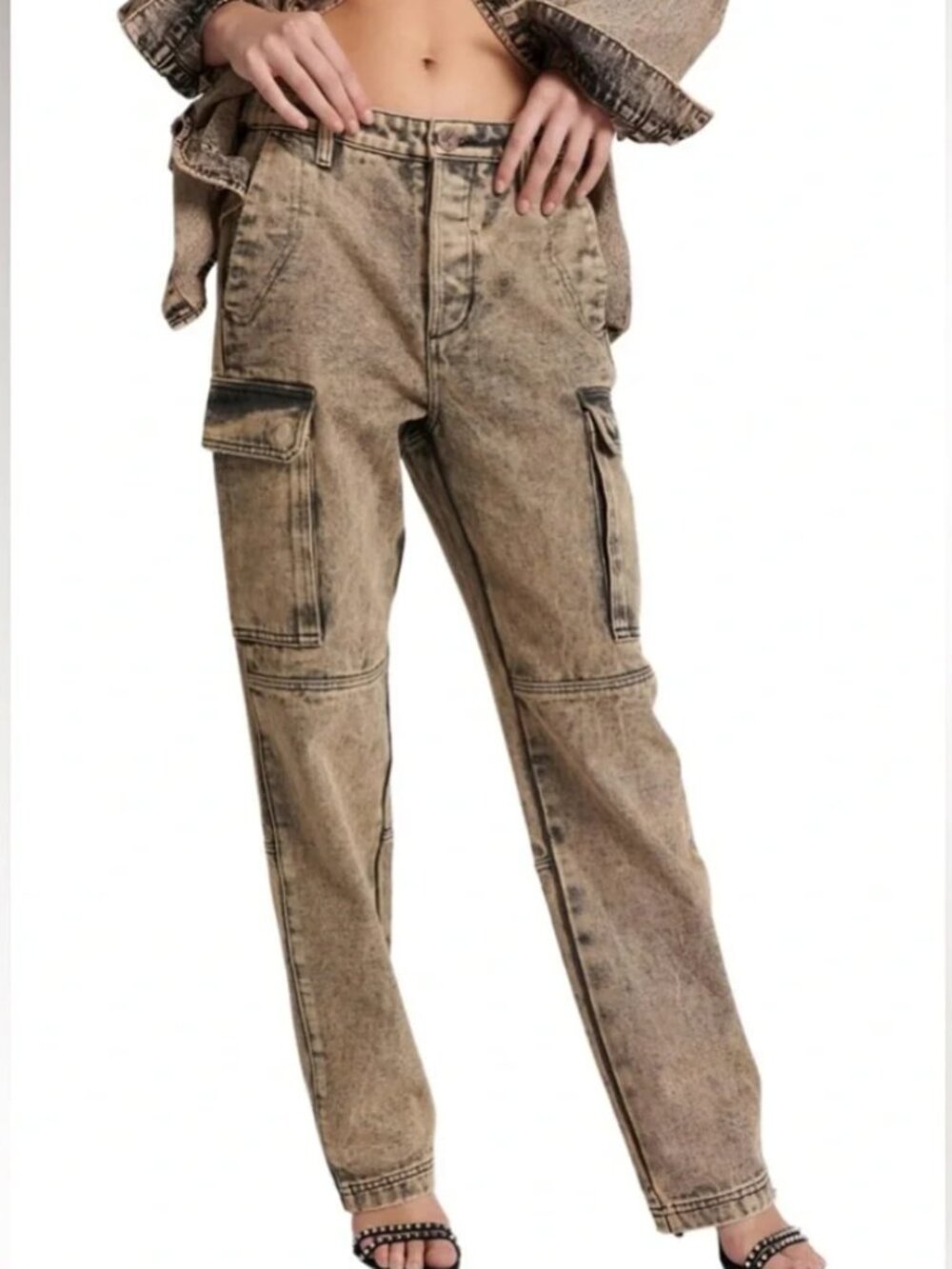 One Teaspoon‎ RUST CARGO MOTION PANTS size 26 (NWOT)